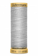 Gutermann Thread 100 m. 9045 Light Nickel