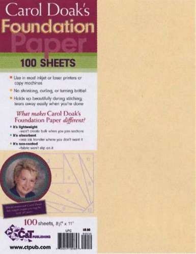 Carol Doak’s Foundation Paper