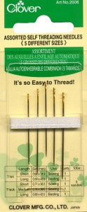 Clover Self Threading Needles