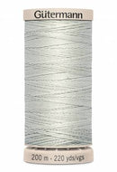 Gutermann Hand Quilting Thread 618 Tuskegee Grey
