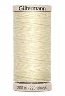 Gutermann Hand Quilting Thread 919 Light Pearl