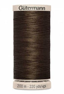Gutermann Hand Quilting Thread 1712 Chocolate