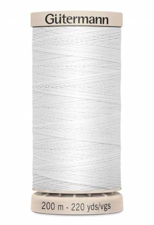 Gutermann Hand Quilting Thread 5709 White