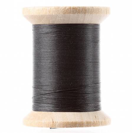 Cotton Hand Quilting Thread 3-Ply 500yd Black
