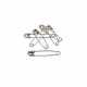 Bohin Safety Pins 500ct