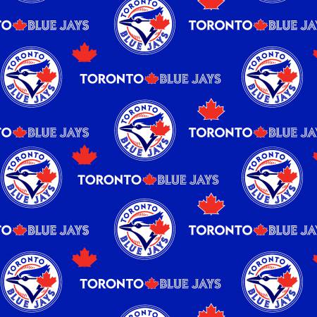 Blue Jays Baseball - 60" Cotton Craft Fabric