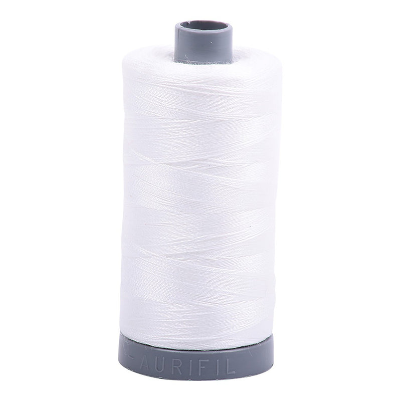 Heavyweight Aurifil Thread 28wt 750 m - 2021 - Natural White