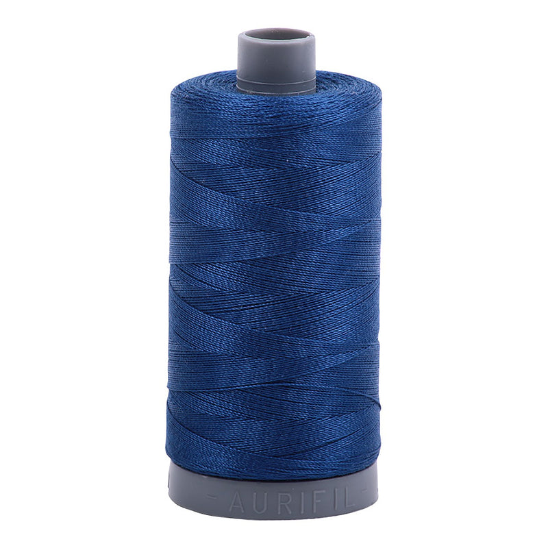 Heavyweight Aurifil Thread 28wt 750 m - 2780 - Dark Delft Blue