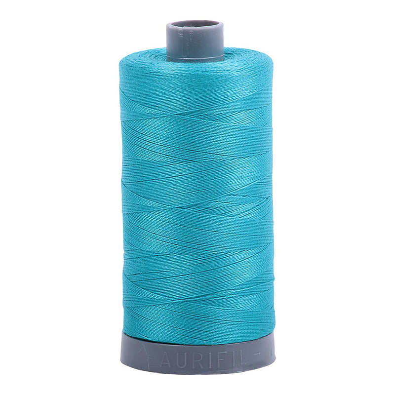 Heavyweight Aurifil Thread 28wt 750 m - 2810 - Turquoise
