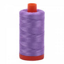 Spool of purple Aurifil Cotton Thread.