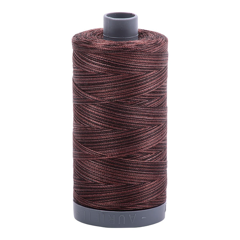 Heavyweight Aurifil Thread 28wt 750 m Variegated - 4671 - Mocha Mousse