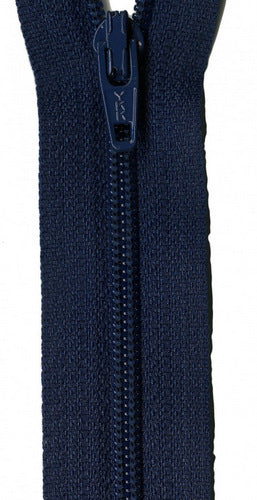 Zipper - Navy Blue 14in 