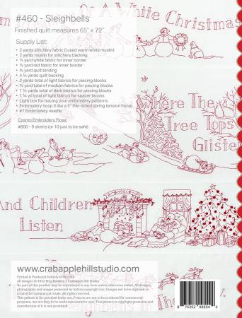Sleighbells - Quilt Pattern