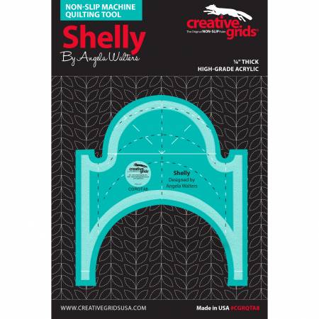 Creative Grids Machine Quilting Tool - Shelly by Angela Walters