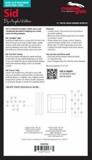 Creative Grids Machine Quilting Tool - Sid by Angela Walters