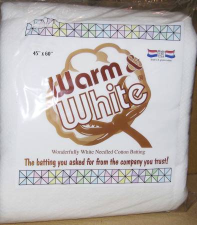 Batting -  Warm and White Package - Baby