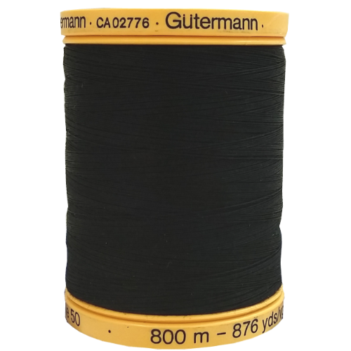 Gutermann Thread 800 m - 5201 Black