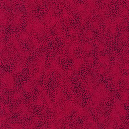 Fusions - Abstract Floral - Cranberry