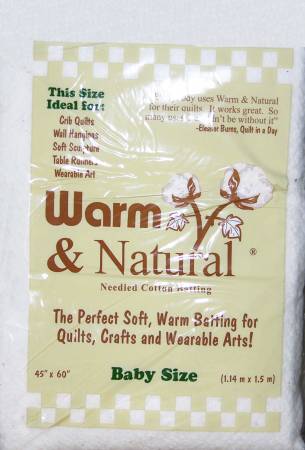 Batting -  Warm and Natural Package - Baby