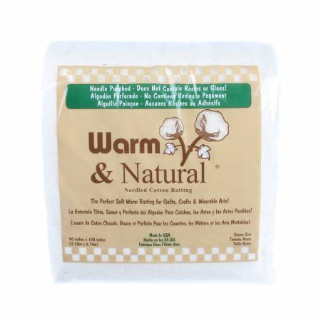 Batting -  Warm and Natural Package - Queen