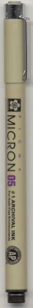 Pigma Micron Pen 05