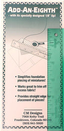 Add-An-Eighth Ruler - 6&quot;