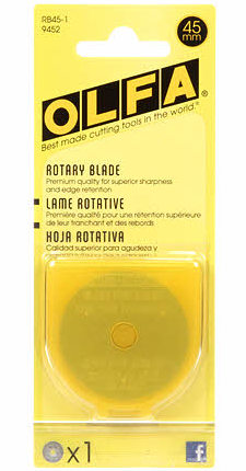 Olfa 45 mm Rotary Blade - Single